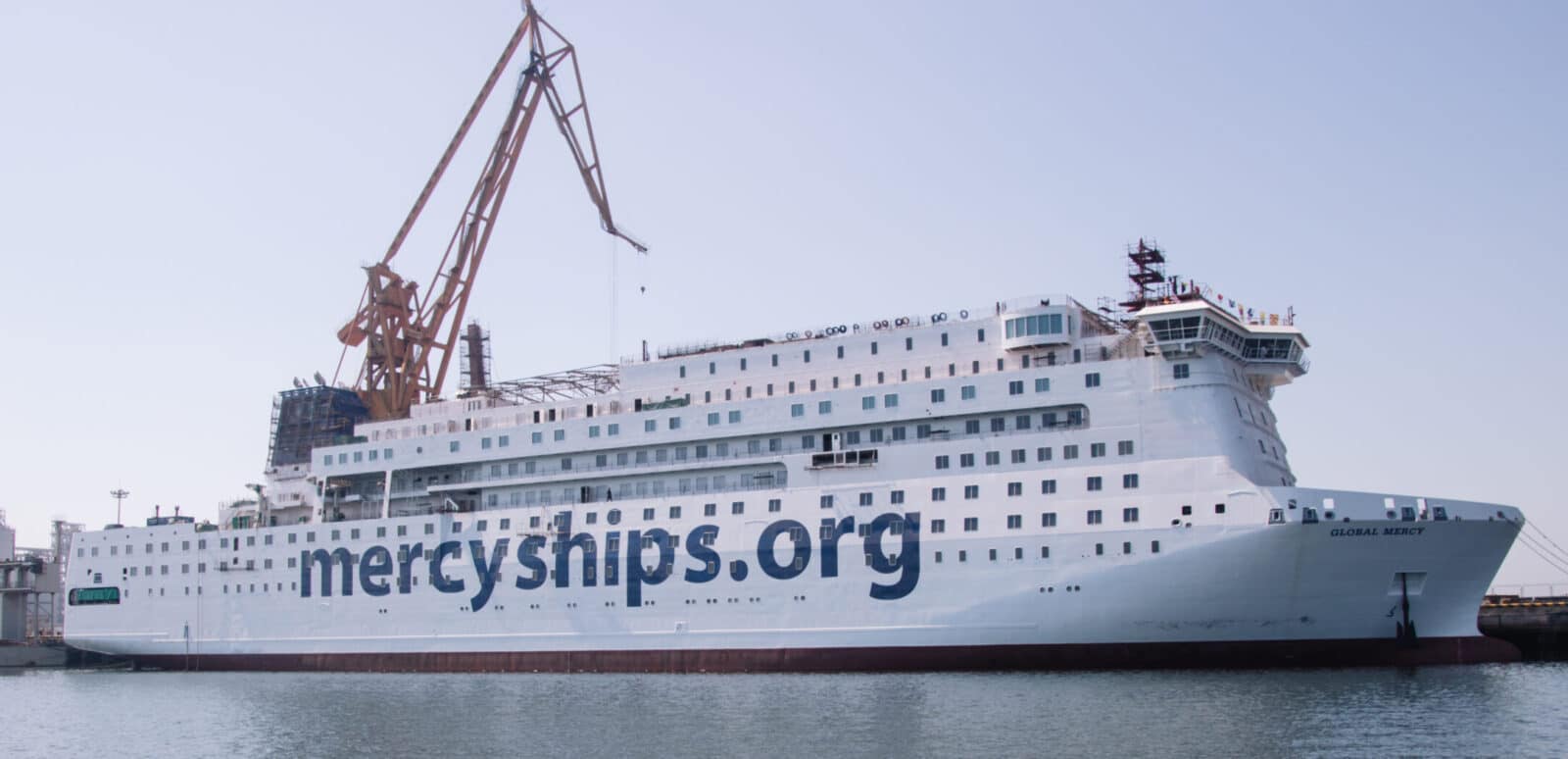 Sur le chantier naval du navire-hôpital de Mercy Ships : à la rencontre de Jim Paterson