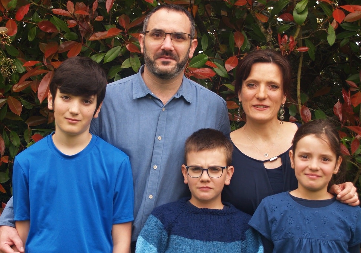 Famille Chiquet en Sierre Leone