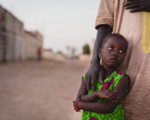 Enfant cataracte Afrique
